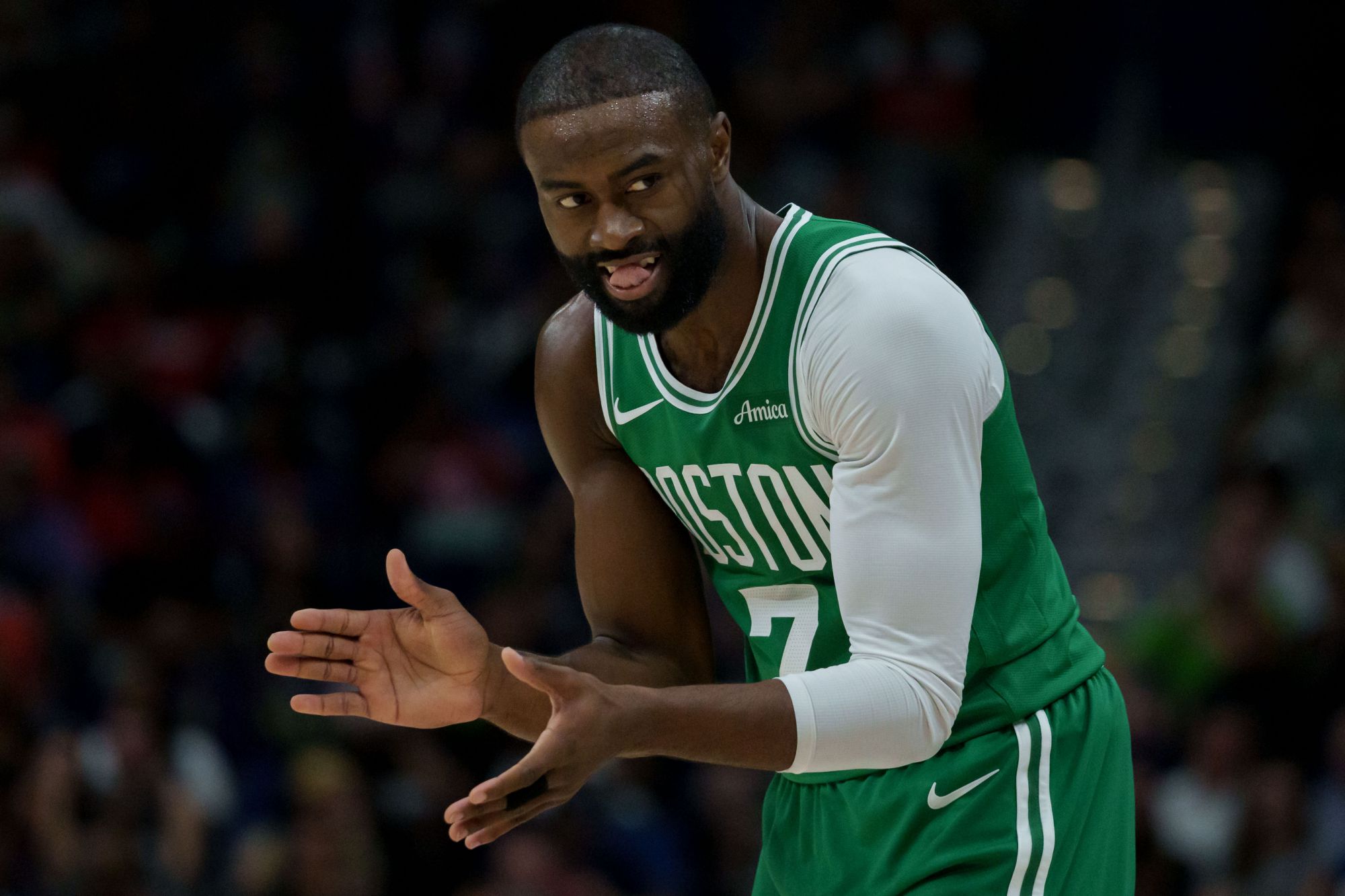Jaylen Brown은 세 번째로 짧은 시간에 35+5+5를 기록했으며 Jordan & Doncic에 이어 두 번째입니다.