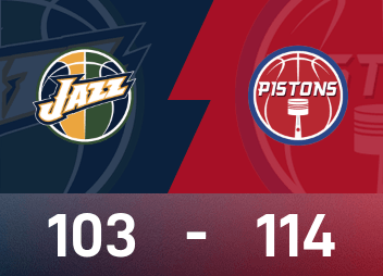 NBA 경기 보고서: 커닝햄 31득점 10어시스트, 피스톤스 114-103 재즈