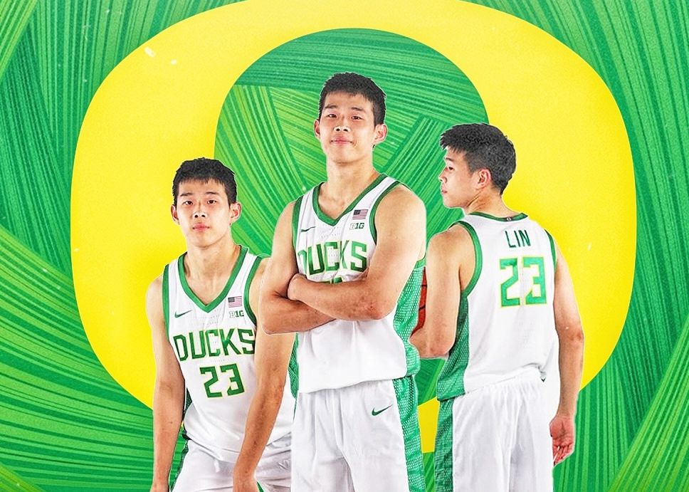 University of Oregon이 South Dakota State University를 83-69로 꺾고 Lin Wei가 5점 만점에 2점을 획득했습니다.