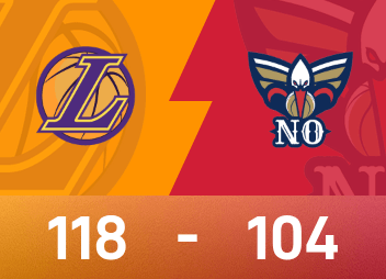 NBA 컵 보고서: 리브스 31득점 7어시스트, 레이커스가 펠리컨스를 118-104로 이겼습니다.