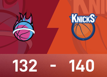 NBA 컵 보고서: 타운스는 39득점, 11리바운드, 닉스는 히트를 140-132로 이겼습니다.
