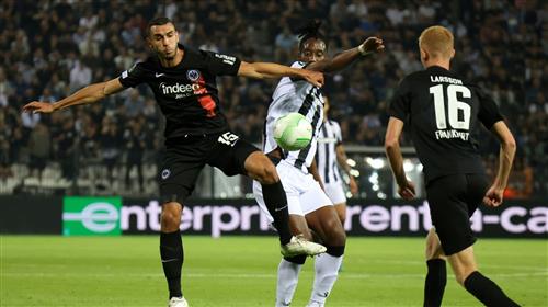 E. 아인트라흐트 프랑크푸르트 VS PAOK 테살로니키