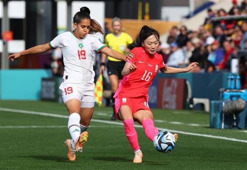 한국 여자축구대표팀 vs 모로코 여자축구대표팀