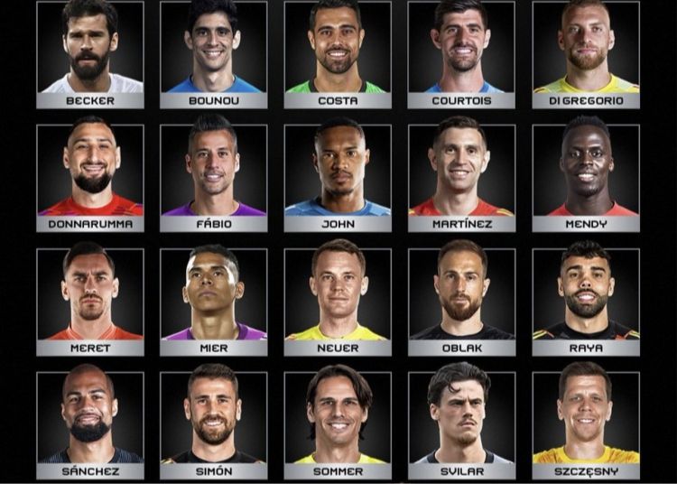 FIFA 올해의 골키퍼 후보: Alisson, Donnarumma가 후보에 올랐고, 3C가 목록에 있습니다.
